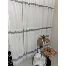 Nivemeshome Keten Maya W011905.804 1/2,5 Sık Pileli Tül Perde Apm