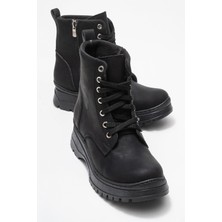 Kadın Bağcıklı Bot Siyah Zümrüt