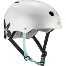 Triple Eight The Certified Sweatsaver  Floral Kask L/xl