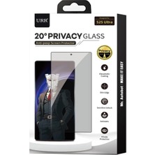 Urr Samsung Galaxy S25 Plus 2.5d Hd 20º Privacy Cam Ekran Koruyucu - Siyah