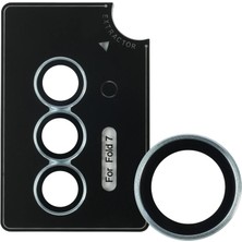 Urr Samsung Galaxy Z Fold 7 Ar Kamera Lens Koruyucu - Gümüş