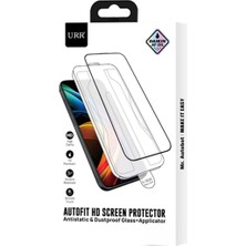 Urr iPhone 16 Autokit Antidust Hd Cam Ekran Koruyucu - Siyah