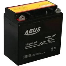 Abus 12N9L-BS Dık Akü (12V9AH/10HR)