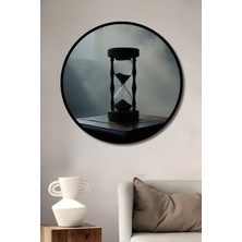 Çerçeve Görünümlü Zamansız Zarafet Dekoratif Ahşap Dekoratif Ev/işyeri/ofis Yuvarlak Tablo