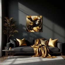 Cozy Co:temperli Cam Kare Tablo, Cam Tablo, Uv Baskı, CTT020