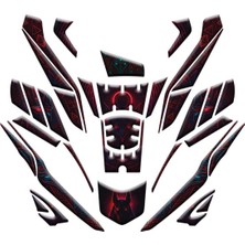 Honda Pcx 2025 Uyumlu Tank Pad Set 011