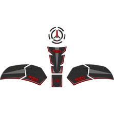 Rks Srk 125 R 2023 - 2025 Uyumlu Tank Pad Set 003