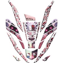 Honda Pcx 2021 - 2024 Uyumlu Tank Pad Set 016