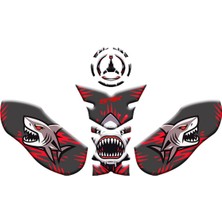 Rks Srk 450 Ra ( Qj Moto ) 2025 Uyumlu Tank Pad Set 001