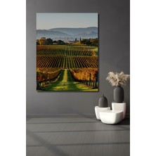 Sonsuzluk Bağları Yağlı Boya Görünümlü Dekoratif Ahşap Ev/işyeri/ofis Kare Tablo