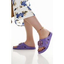 Moda Fırsat Kadın Terlik Kaydırmaz Su Geçirmez Şık Ev Dışarı Plaj Yazlık Günlük Terlik