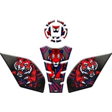 Cf Moto 250 Sr 2020 - 2024 Uyumlu Tank Pad Set 011