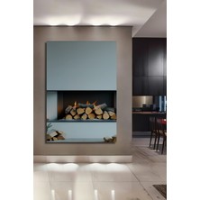 Şömine Ateşi Odun Yığını Dekoratif Ahşap Dekoratif Ev/işyeri/ofis Kare Tablo