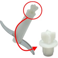Arnica Uyumlu Orbital Plus Blender Doğrayıcı Bıçak Üst Tepe Dişlisi (Ölçülere Dikkat Ediniz)