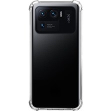 Xiaomi Mi 11 Pro Darbe Emici Şeffaf Silikon Kılıf