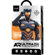 Urr Apple iPhone 17 Pro Max 3D Anti Reflection Ar Ultra Hd Cam Ekran Koruyucu - Şeffaf