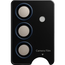 Urr Samsung Galaxy S25 Ar Kamera Lens Koruyucu - Lacivert