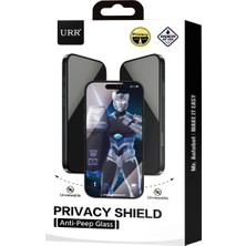 Urr Apple iPhone 17 Pro 2,5d Hd 20º Privacy Cam Ekran Koruyucu - Siyah