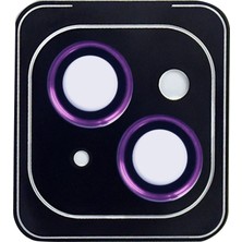 Urr iPhone 14 Fan Series Ar Kamera Lens Koruyucu - Lila