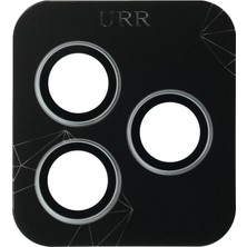Urr iPhone 17 Pro Max Titanium Alloy Ar Kamera Lens Koruyucu - Natural Grey