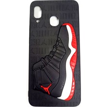 Samsung Galaxy A20/A30 Uyumlu Basketbol Temalı Kabartmalı Premium Lüks Kılıf