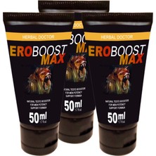 Eroboost Maxtesto 3 Tane 50 ml Cream Boyut Harici Uygulama Kremi BKN1EK325