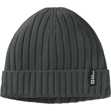 Jack Wolfskin Rib Knit Beanie Unisex Yeşil Bere