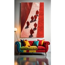 Özkacar Group Modern Sanat Keşişler Ev Duvar Salon Güzellik Salonu Ofis Dükkan Dekarasyon Kanvas Tablo