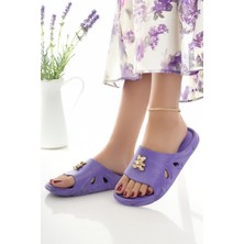 Moda Fırsat Kadın Terlik Kaydırmaz Su Geçirmez Şık Ev Dışarı Plaj Yazlık Günlük Terlik