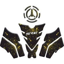 Rks Srk 1250 S 2024 - 2025 Uyumlu Tank Pad Set 005