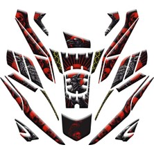 Honda Pcx 2025 Uyumlu Tank Pad Set 012