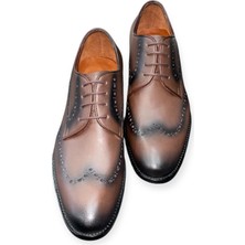 Hakiki Iç Dış Deri Özel Üretim Elişçiliği 36,37,38,39,40,41,42,43,44,45,46,47,48,49 Numara Erkek Ayakkabı