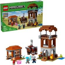 Nessiworld 21278 LEGO Minecraft Pillager Karakolu ve Ravager 665 Parça +9 Yaş