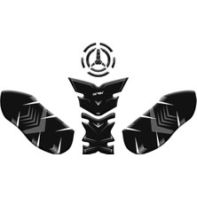 Rks Srk 450 Ra ( Qj Moto ) 2025 Uyumlu Tank Pad Set 005