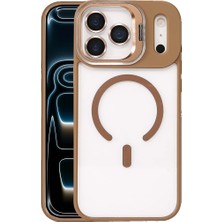 iPhone 17 Pro Max Kılıf Remim Magsafe Lensli Kamera Standlı Kapak