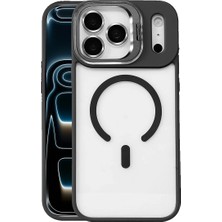iPhone 17 Pro Kılıf Remim Magsafe Lensli Kamera Standlı Kapak