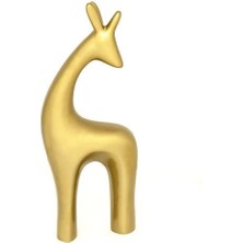Altın Dekoratif Zürafa ( Orta Boy ) Altın