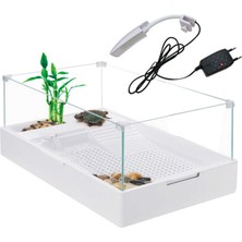 Depomix Sobo Cam Kaplumbağa Bahç.filtre-Lambalı 50X31X25