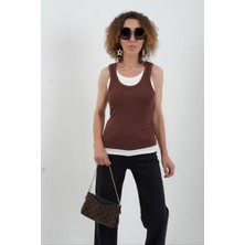 Kahve Önü Çift Kat Atlet