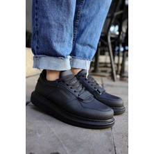 Flatline Premium Erkek Sneakers Siyah