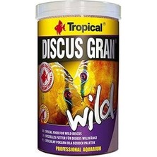 Tropical Discus Gran Wild Vahşi Discuslar Için Granül Balık Yemi 250 ml 110 gr