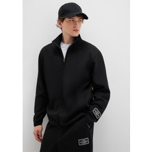 Mavi Siyah Polo İnterlok Sweatshirt 0S10514-900