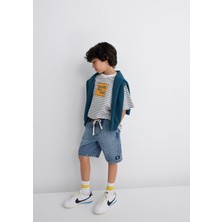 Mavi MV91 Street Indigo Mavisi Jean Şort 6411056-89443