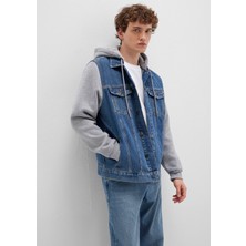 Mavi Lenny 90LAR Vintage Indigo Mavi Jean Ceket 0112735-90399
