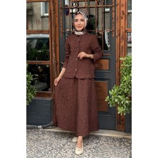 Kayra Etekli Takım KA-A25-16044 Kahve