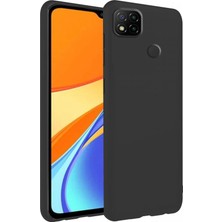 Xiaomi Redmi 9C İnce Mat Silikon Kılıf Siyah