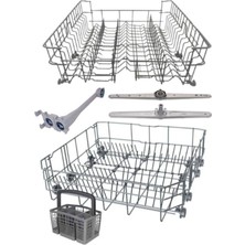Arçelik  -   6220 T      Model   - Bulaşık Makinesi Sepeti Alt ve Üst Sepet (Tam Set)