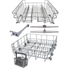 Arçelik  -   6242 Hıt  Model   - Bulaşık Makinesi Sepeti Alt ve Üst Sepet (Tam Set)