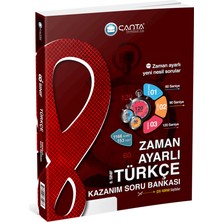 Çanta Yayıncılık 8. Sınıf Türkçe Zaman Ayarlı Soru Bankası