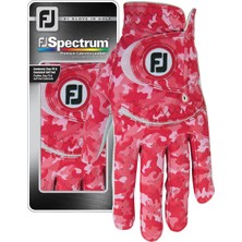 Footjoy Spectrum Camo Kadın Golf Eldiveni 65800 Kırmızı Sol ml